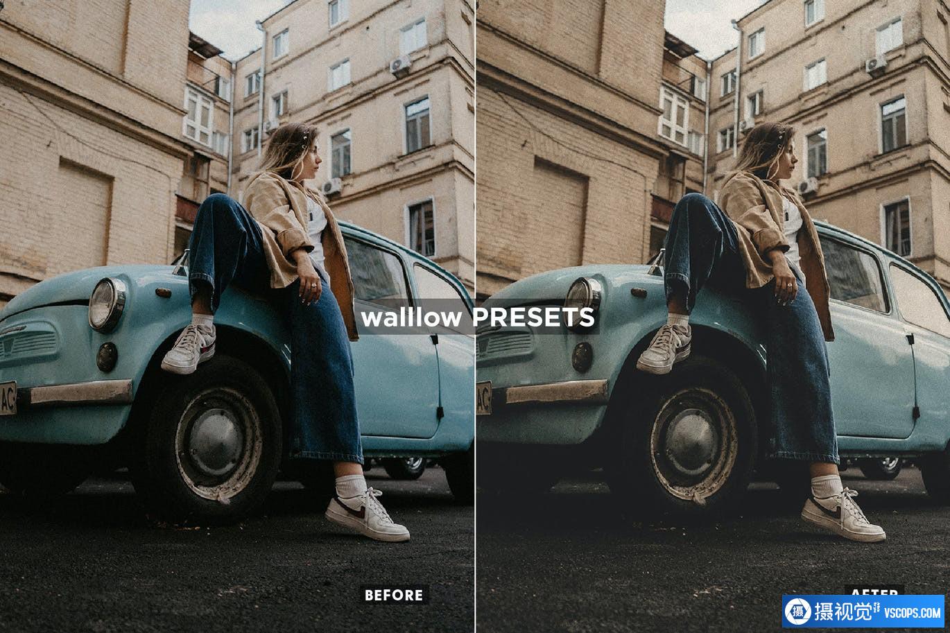 复古电影胶片人像后期调色Lightroom预设 Vintage Film Presets Lightroom预设,效果图5