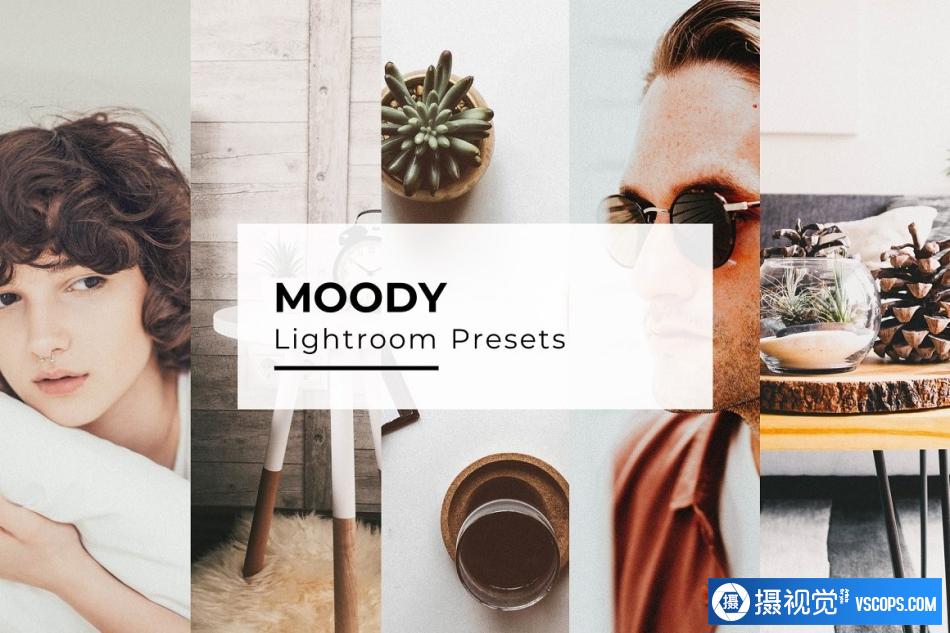 情绪电影胶片色调后期调色Lightroom预设 Moody Lightroom Presets
