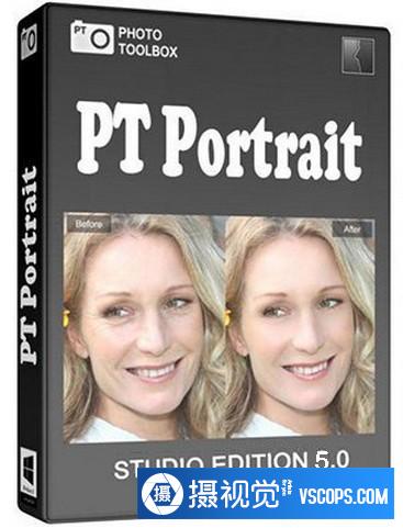 快速人像磨皮瘦脸PS插件PT Portrait 5.1.1中文版-支持PS2023插件版