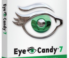 PS眼睛糖果滤镜Alien Skin Eye Candy v7.2.3.37 Win 汉化版 支持CC2020)