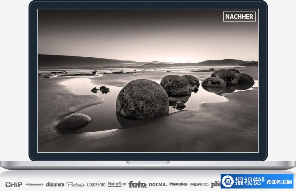 专业黑白摄影后期软件 Franzis BLACK WHITE projects 4（MacOSX）