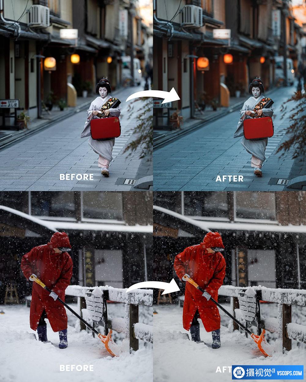 TKNORTH 工作室日系豪华LR预设包-TKNORTH STUDIO - Deluxe Preset Pack Lightroom预设,效果图4