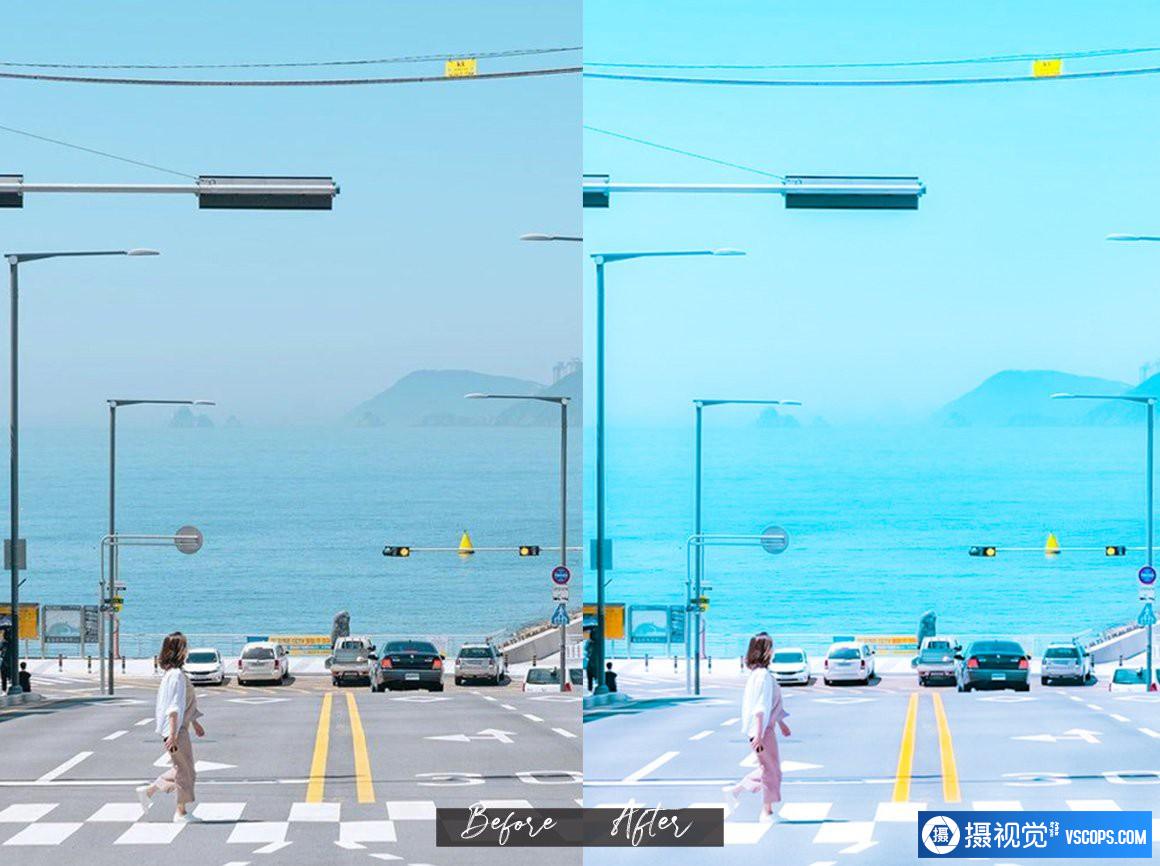 精品日系LR预设-唯美浪漫动漫风格日系Lightroom预设及移动APP滤镜 Lightroom预设,效果图4