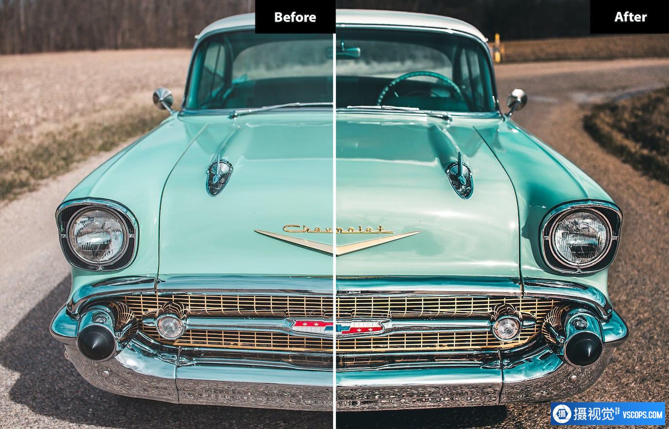 复古汽车后期调色Lightroom预设 9 Retro Automotive Lightroom Presets Lightroom预设,效果图5 复古汽车后期调色Lightroom预设 9 Retro Automotive Lightroom Presets Lightroom预设,效果图5