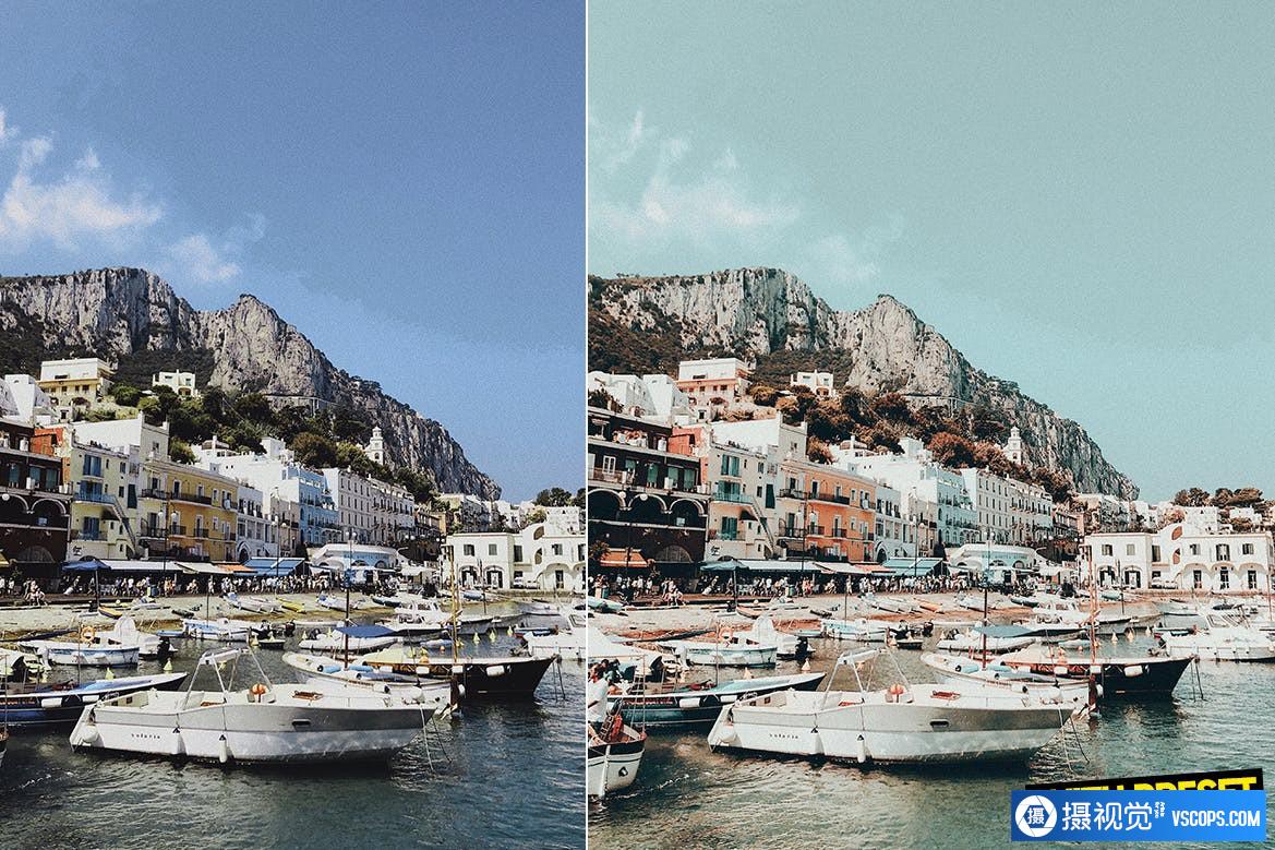 ARTA Presets-意大利旅拍电影风光调色Lightroom预设 Capri Pro Presets Lightroom预设,效果图4