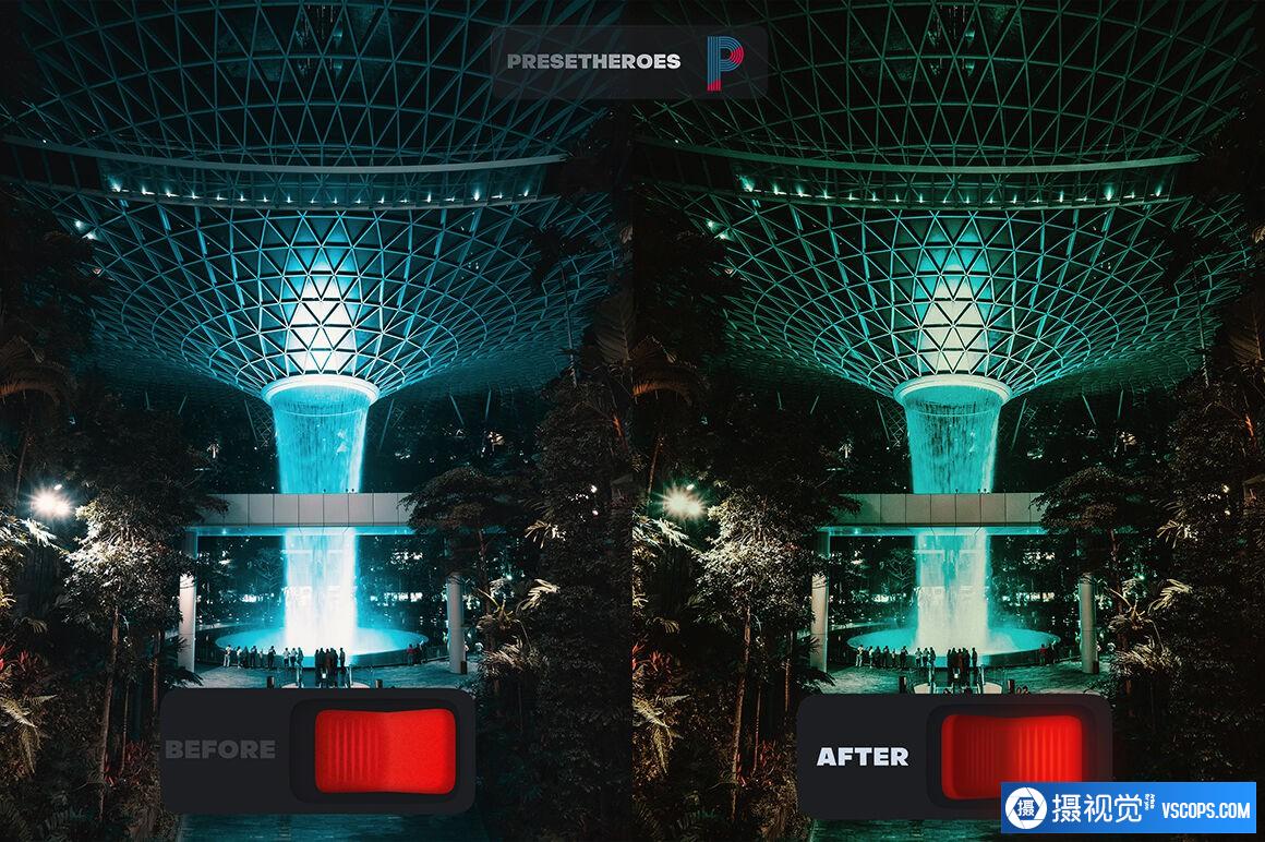 用于情绪片的人像合风光后期Lightroom预设N0MAD LIGHTROOM PRESETS V2 Lightroom预设,效果图3