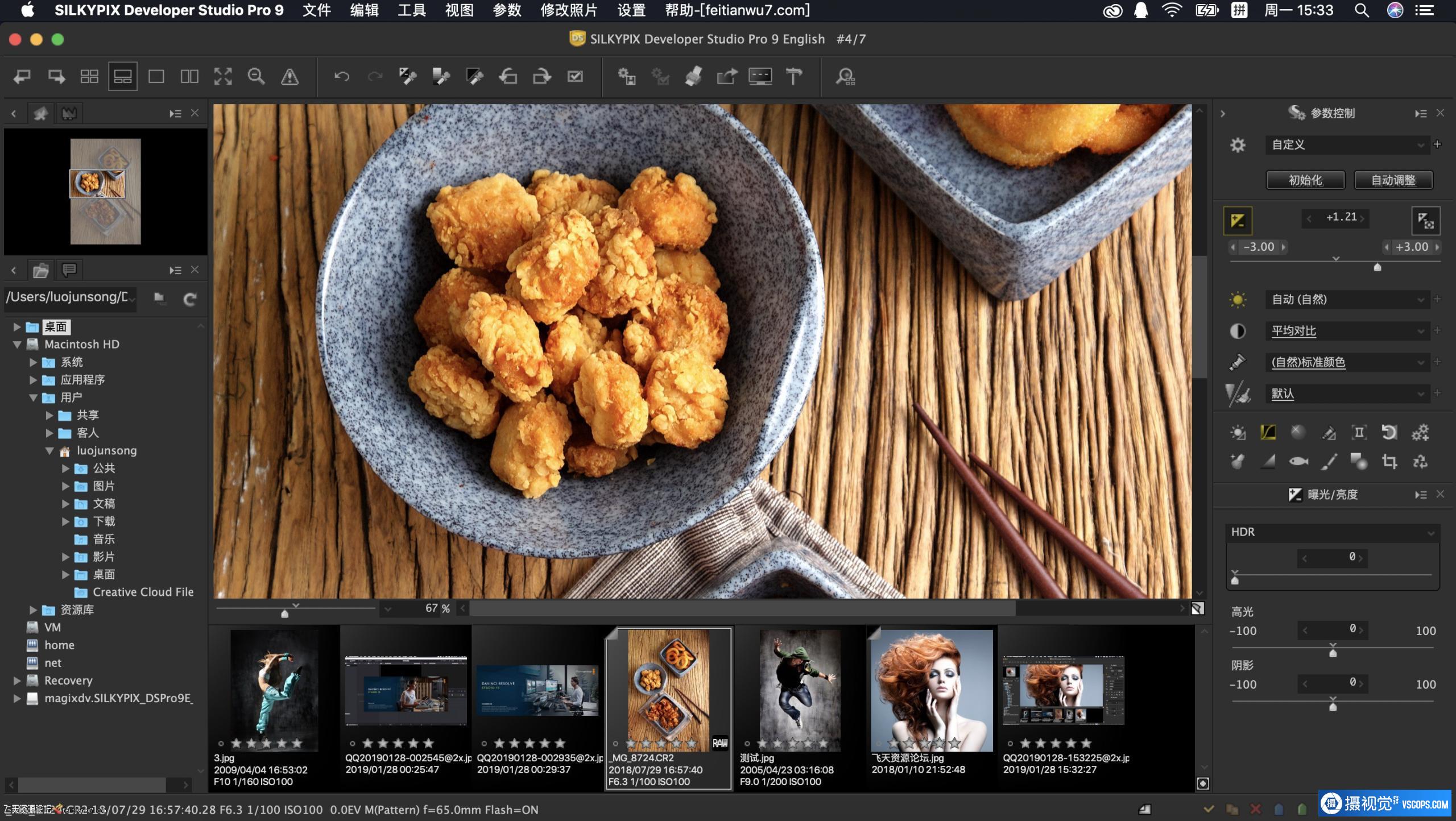 RAW软件标准版 SILKYPIX Developer Studio StdE 9E 9.1.7 for Mac汉化版插图2