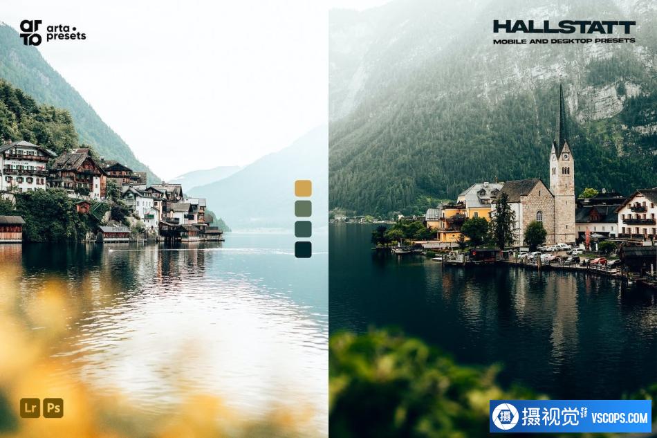 电影风光Lightroom预设 ARTA - Hallstatt Presets for Lightroom
