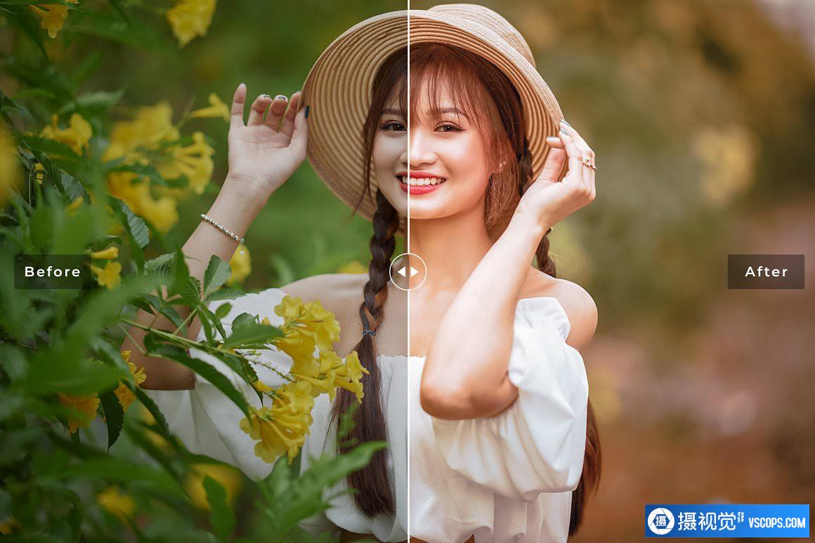 复古胶片人像后期调色Lightroom预设 Eremurus Pro Lightroom Presets Lightroom预设,效果图3 复古胶片人像后期调色Lightroom预设 Eremurus Pro Lightroom Presets Lightroom预设,效果图3