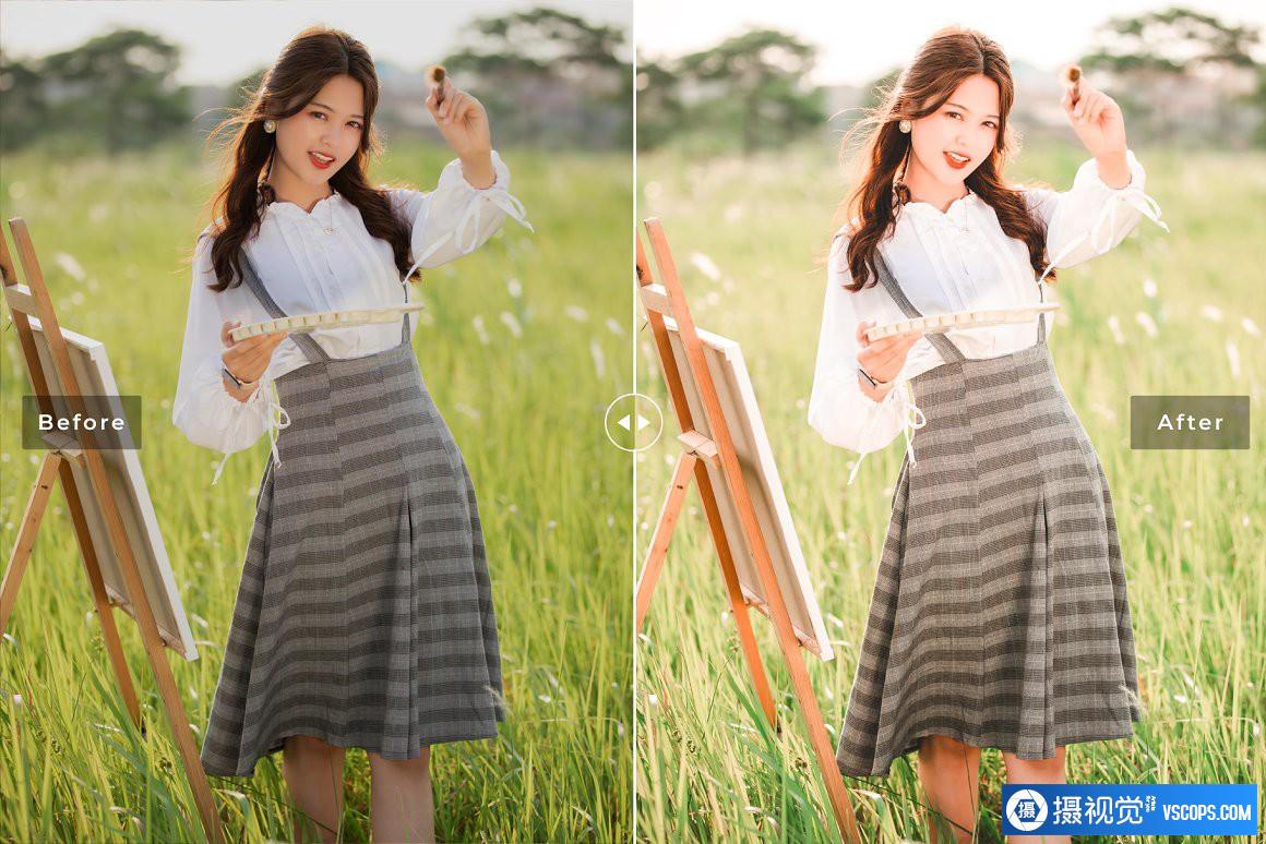 复古胶片人像后期调色Lightroom预设 Eremurus Pro Lightroom Presets Lightroom预设,效果图4