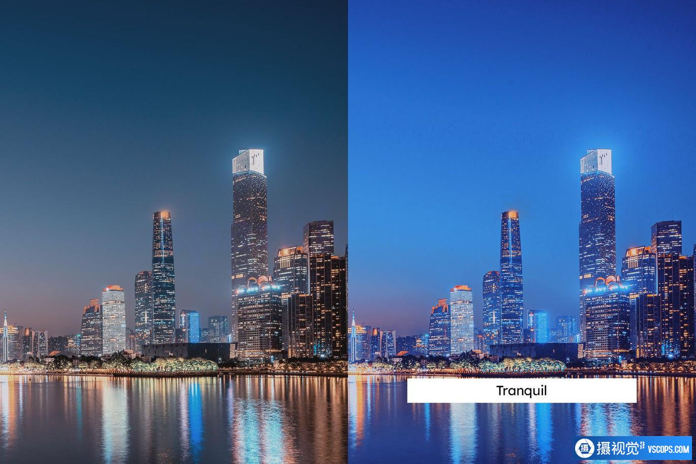 蓝色时段电影风光后期调色Lightroom预设及电影视频调色LUT预设 Lightroom预设,效果图4 蓝色时段电影风光后期调色Lightroom预设及电影视频调色LUT预设 Lightroom预设,效果图4