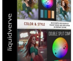 Liquidverve - 电影色调人像着色和风格化调色色彩理论和应用教程-中英字幕