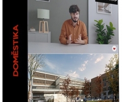 Domestika - ArchViz PS商业建筑表现效果图后期合成教程-中英字幕