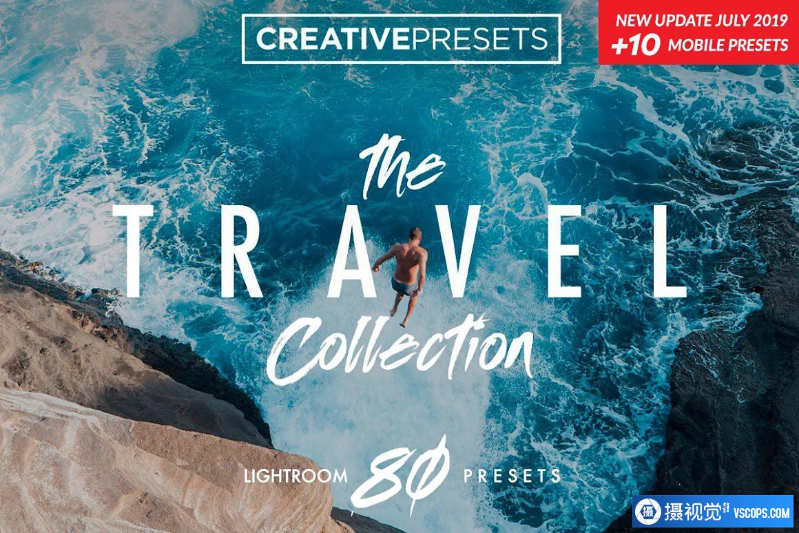 30组旅拍人文风光摄影后期调色Lightroom预设30+ Travel Lightroom Presets Lightroom预设,效果图1