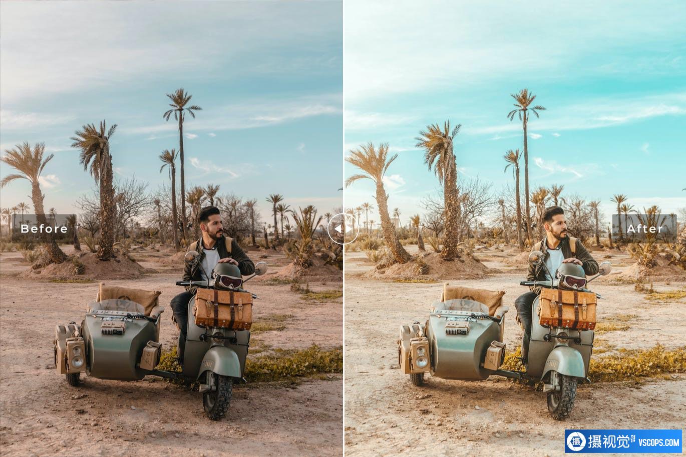 旅拍人文风光后期调色LR预设 Oasis Mobile & Desktop Lightroom Presets Lightroom预设,效果图3 旅拍人文风光后期调色LR预设 Oasis Mobile & Desktop Lightroom Presets Lightroom预设,效果图3