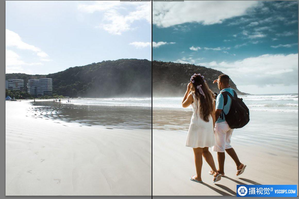 ins风格旅拍人像后期调色Lightroom预设 Travel Girl LR presets for Instagram Lightroom预设,效果图5