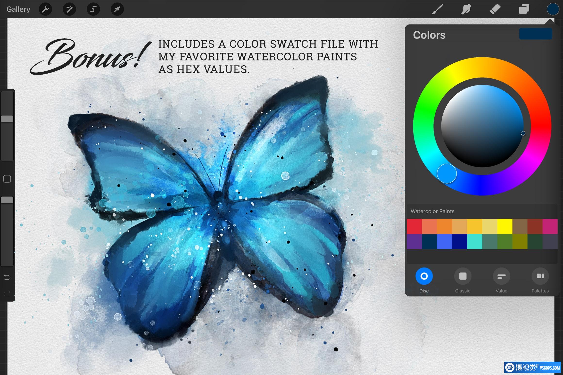 传统真实和自然的水彩画Procreate笔刷可用于iPad和Procreate笔刷插图11