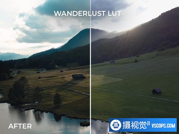 LUT预设,永恒自然电影视频风光LUT调色包 Felix Haug Eternal Nature LUTs Pack ,效果图LUT预设下载