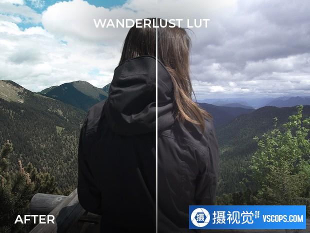 LUT预设,永恒自然电影视频风光LUT调色包 Felix Haug Eternal Nature LUTs Pack ,效果图LUT预设下载