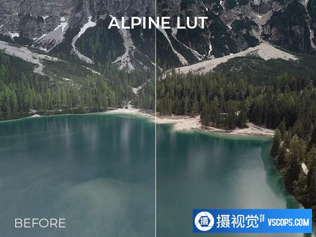 LUT预设,永恒自然电影视频风光LUT调色包 Felix Haug Eternal Nature LUTs Pack ,效果图LUT预设下载