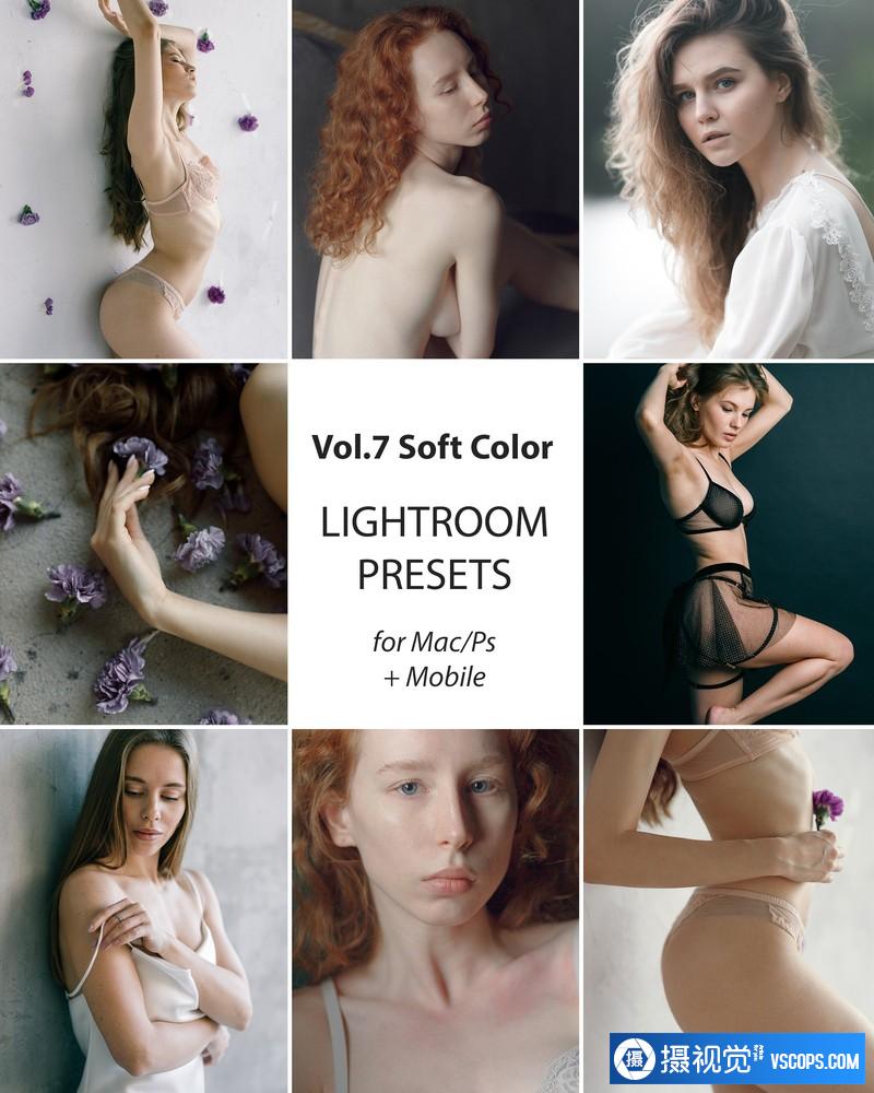 俄罗斯摄影师 Pavel Vozmischev清新通柔和梦幻人像LR预设 Pavel Vozmischev - Vol.7 Soft Colours Lightroom预设,效果图1