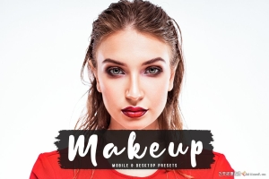 妆容人像摄影后期调色Lightroom预设 Makeup Pro Lightroom Presets