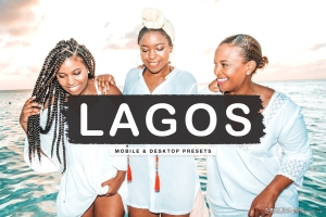 拉各斯州旅拍胶片人像后期Lightroom预设 Lagos Pro Lightroom Presets V2