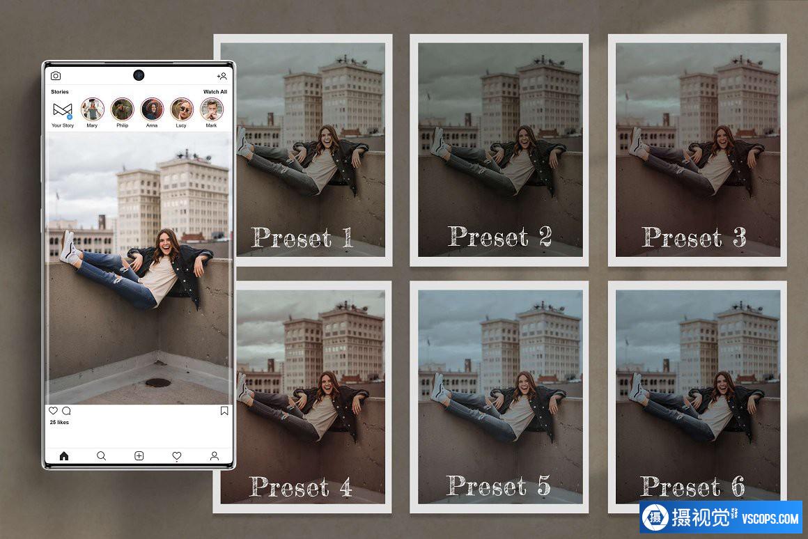 时尚博主照片后期滤镜Lightroom预设 Influencer Lightroom Filters Lightroom预设,效果图5 时尚博主照片后期滤镜Lightroom预设 Influencer Lightroom Filters Lightroom预设,效果图5