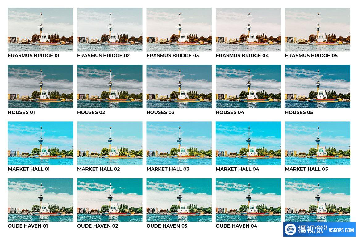 鹿特丹旅拍人文风光后期Lightroom预设及视频调色LUT预设 Lightroom预设,效果图6 鹿特丹旅拍人文风光后期Lightroom预设及视频调色LUT预设 Lightroom预设,效果图6