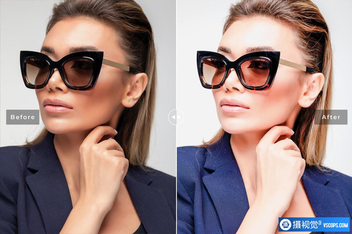 妆容人像摄影后期调色Lightroom预设 Makeup Pro Lightroom Presets Lightroom预设,效果图4