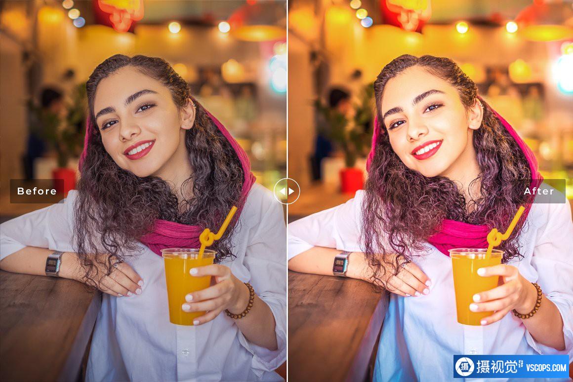 多彩电影胶片人像摄影后期Lightroom预设 Juicy Colors Pro Lightroom Presets Lightroom预设,效果图3