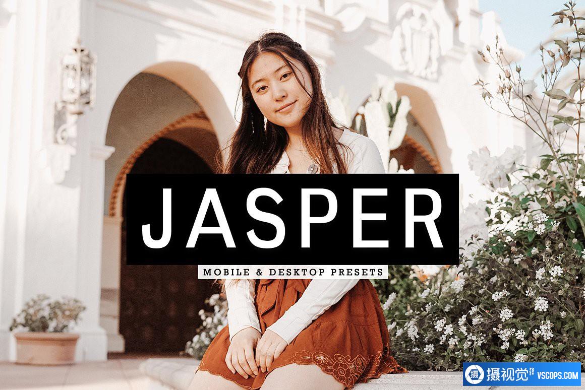 明亮温暖外拍胶片人像Lightroom预设 Jasper Pro Lightroom Presets Lightroom预设,效果图1