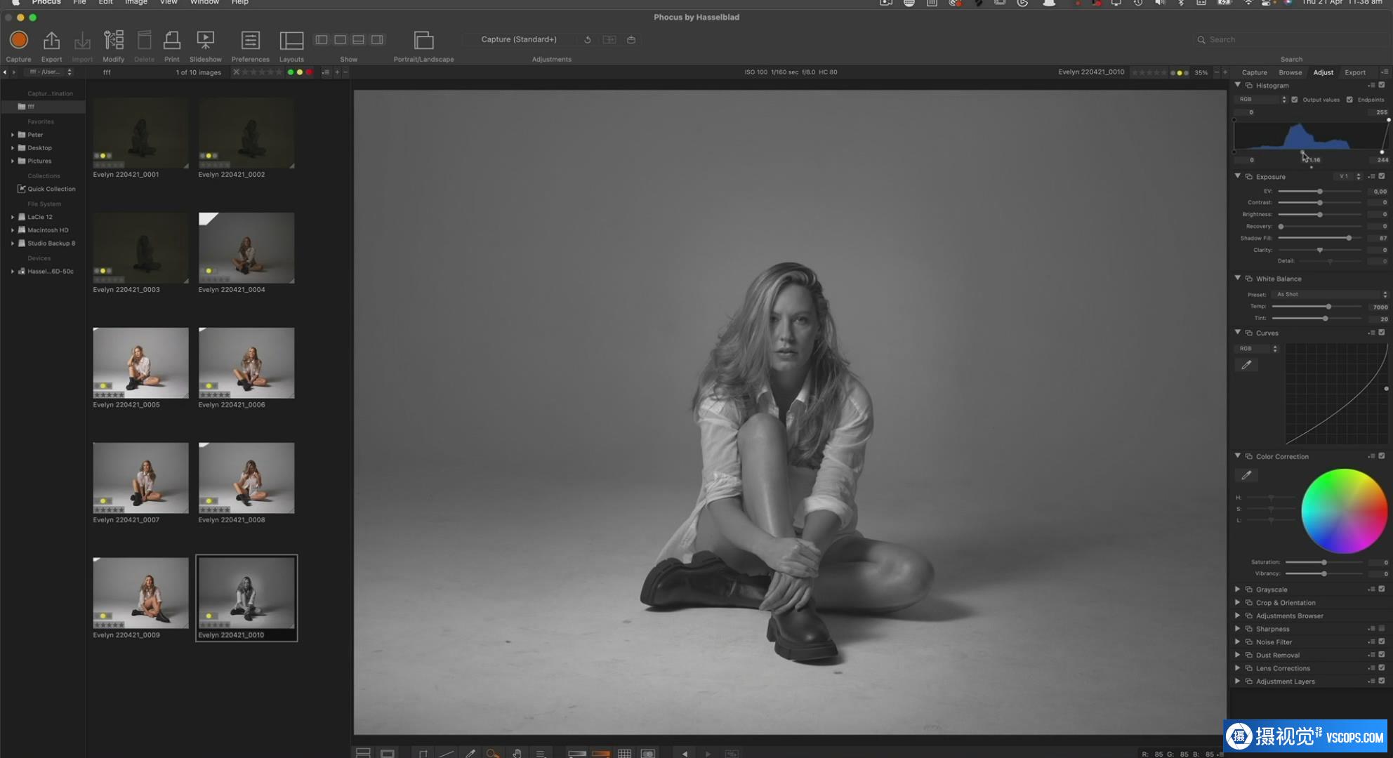 摄影教程,摄影师 Peter Coulson-工作室私房写真摄影布光教程-中英字幕 摄影教程大全 ,预览图3