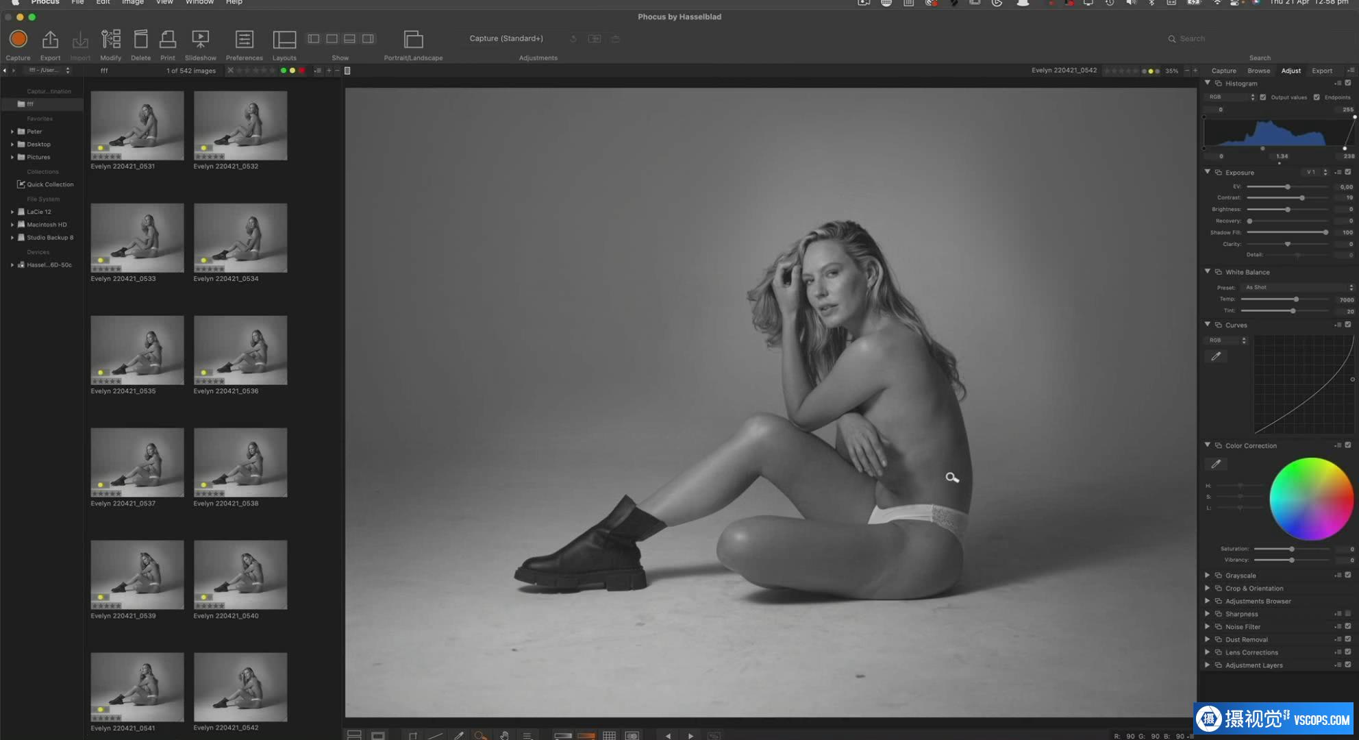 摄影教程,摄影师 Peter Coulson-工作室私房写真摄影布光教程-中英字幕 摄影教程大全 ,预览图6