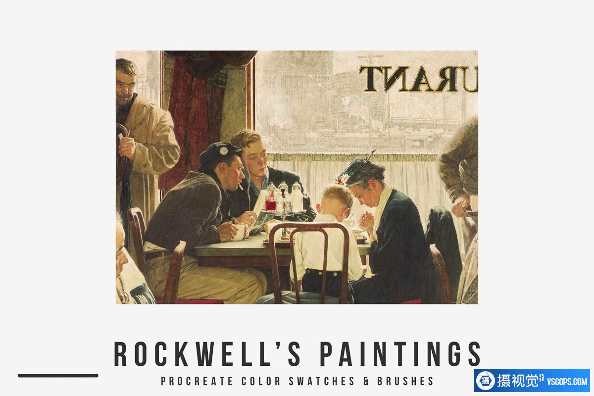 罗克韦尔（Rockwell）的Procreate笔刷和彩色色板插图4