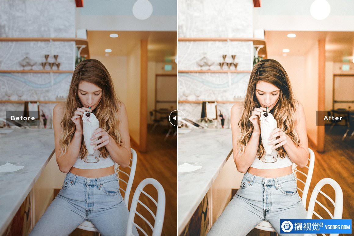 咖啡调人像胶片Lightroom预设 Crema Pro Lightroom Presets Lightroom预设,效果图2 咖啡调人像胶片Lightroom预设 Crema Pro Lightroom Presets Lightroom预设,效果图2