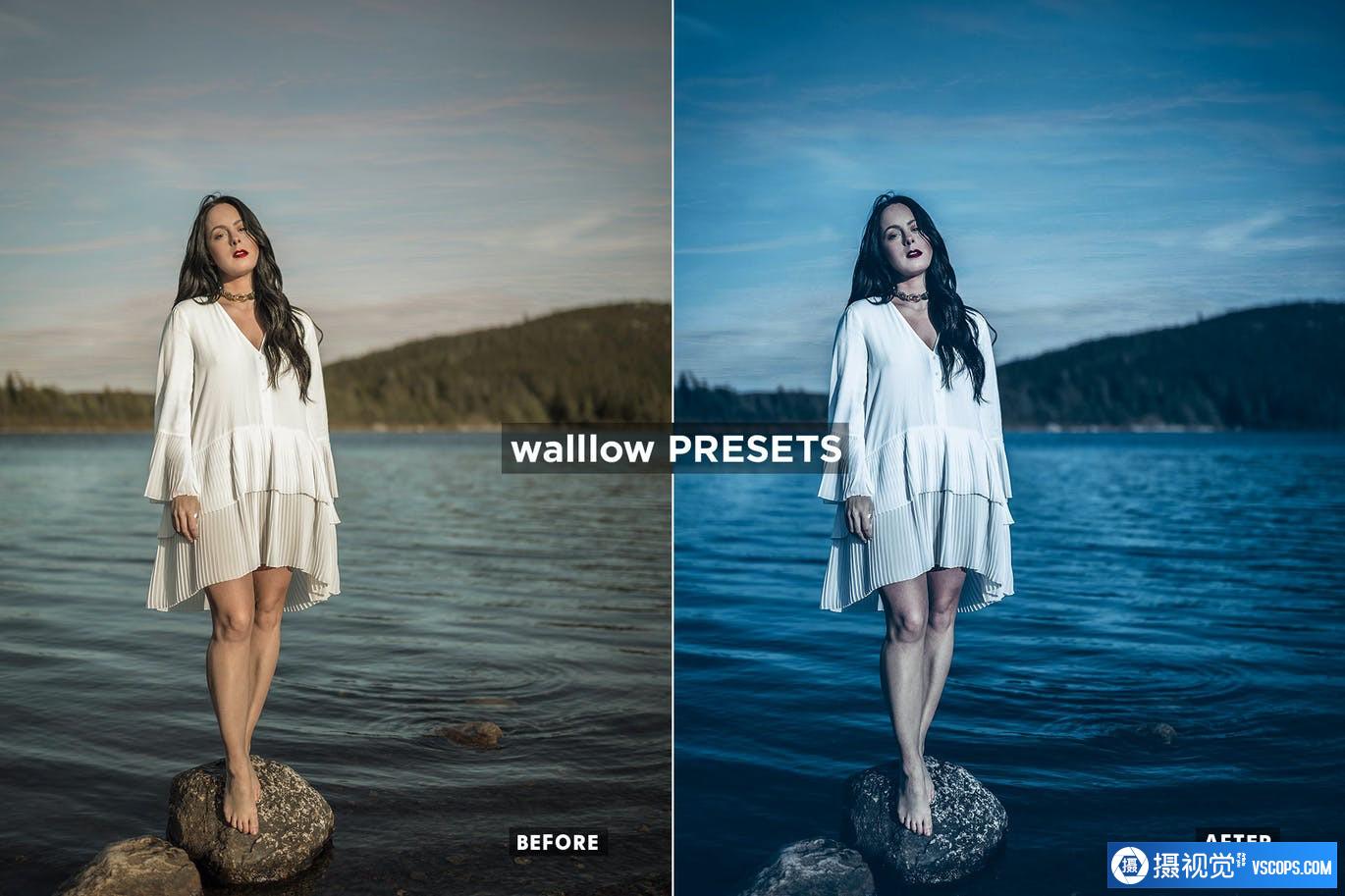 夜光电影蓝调人像后期LR预设 Night Glow Presets | Mobile & Desktop Lightroom Lightroom预设,效果图4 夜光电影蓝调人像后期LR预设 Night Glow Presets | Mobile & Desktop Lightroom Lightroom预设,效果图4