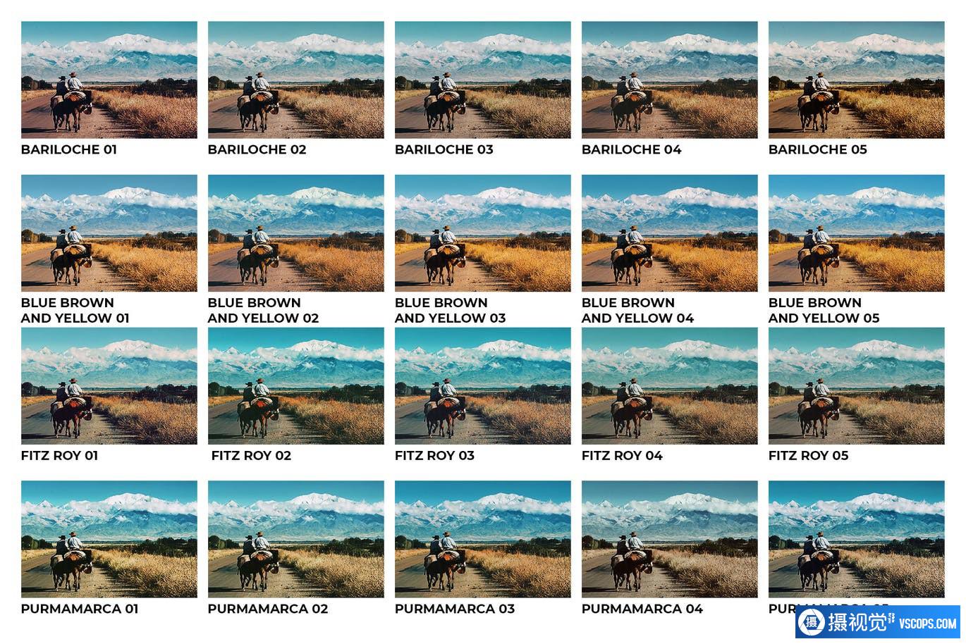 阿根廷旅拍人文风光LR预设及LUT预设 Argentina Lightroom Presets and LUTs Lightroom预设,效果图2 阿根廷旅拍人文风光LR预设及LUT预设 Argentina Lightroom Presets and LUTs Lightroom预设,效果图2