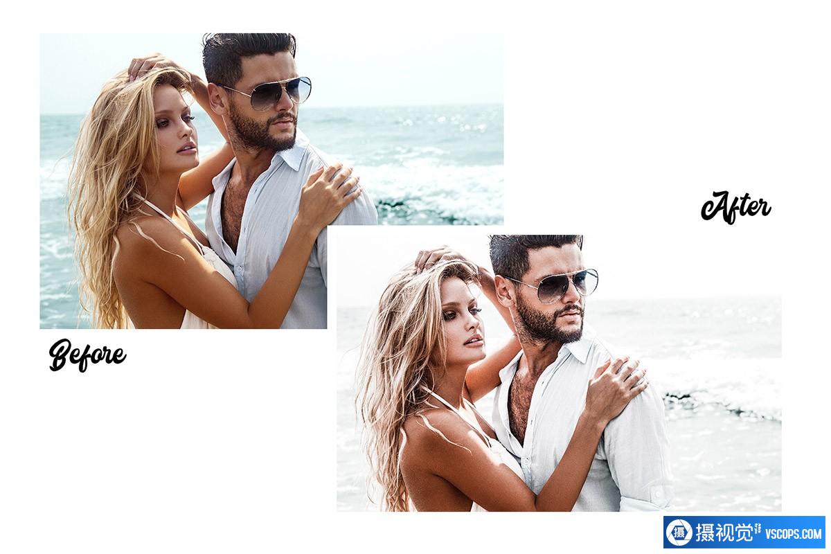极简通透明亮棕白色人像后期Lightroom预设 Coconut - 5 Premium Lightroom Presets Lightroom预设,效果图6