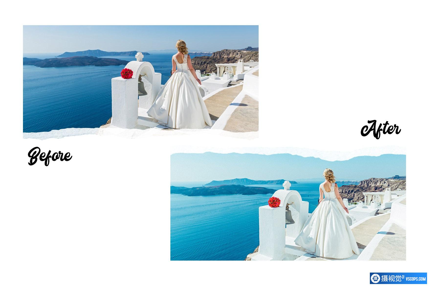 圣托里尼旅拍清新通透人像后期调色Lightroom预设 Santorini - 15 Premium Lightroom Presets Lightroom预设,效果图8 圣托里尼旅拍清新通透人像后期调色Lightroom预设 Santorini - 15 Premium Lightroom Presets Lightroom预设,效果图8