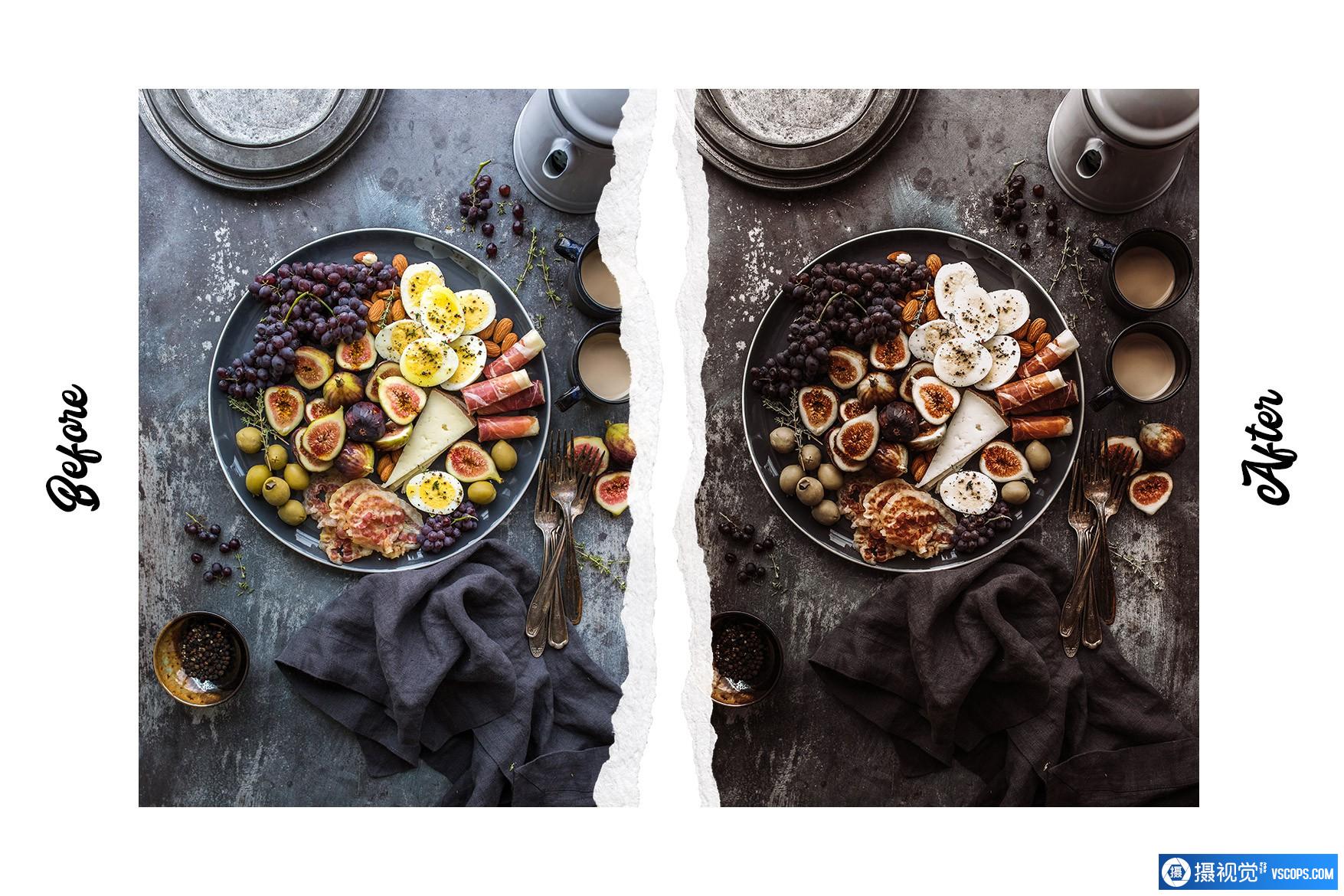 高端电影色调美食摄影后期lr预设 Food Lightroom Presets Vol. 3 Lightroom预设,效果图7 高端电影色调美食摄影后期lr预设 Food Lightroom Presets Vol. 3 Lightroom预设,效果图7