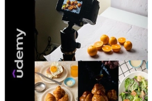 美食摄影师 Rose Nene 初学者美食摄影布光指南教程-中英字幕