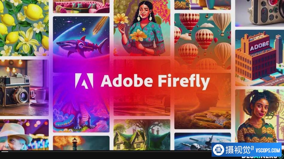 Adobe Firefly AI大师班- Adob​​e生成式AI人工智能教程-中英字幕