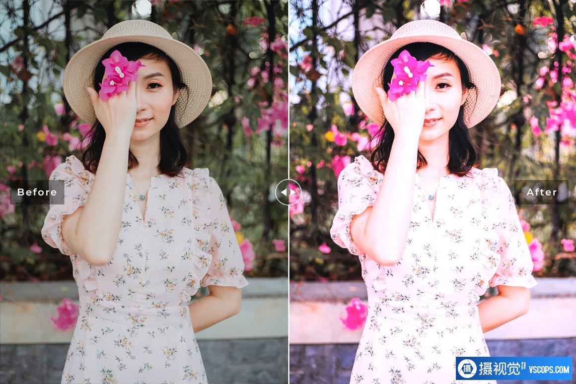 紫红色梦幻明亮人像后期调色Lightroom预设 Fuchsia Pro Lightroom Presets Lightroom预设,效果图6 紫红色梦幻明亮人像后期调色Lightroom预设 Fuchsia Pro Lightroom Presets Lightroom预设,效果图6