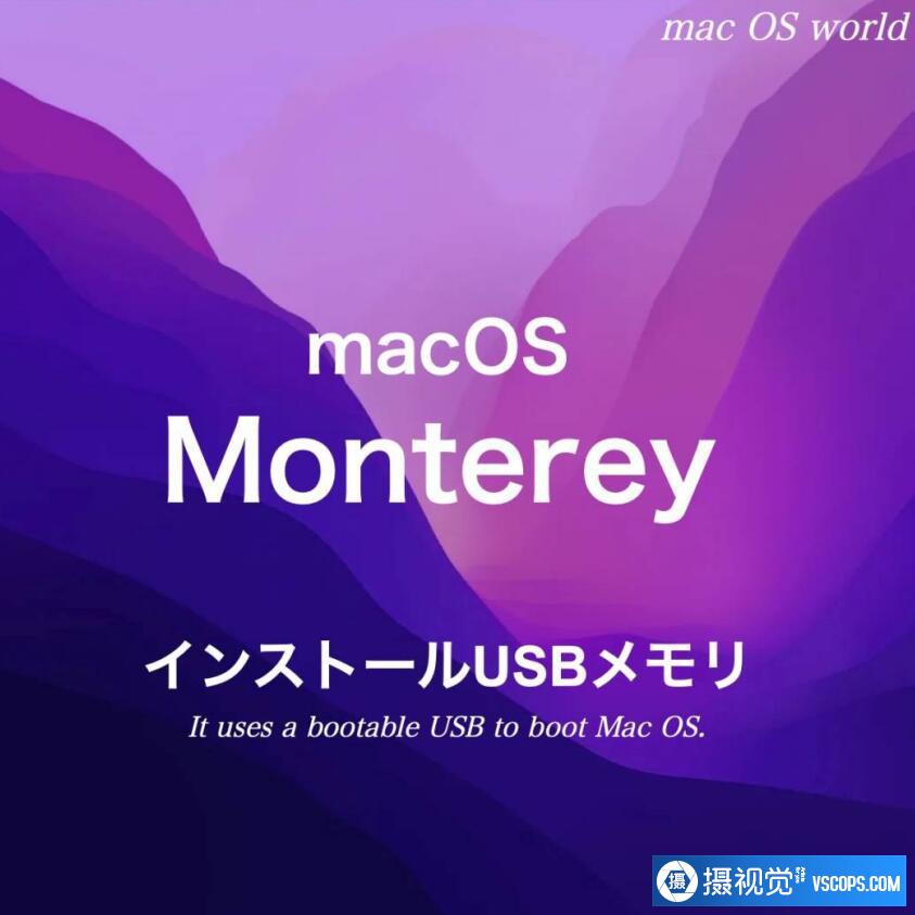 安装U盘镜像 USB_install macOS monterey 12.6.2.dmg