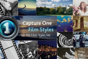飞思 Capture One Film Styles 专用全套电影胶片预设