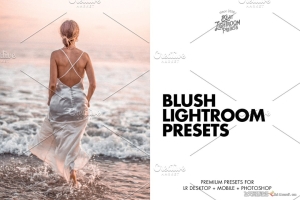最佳粉色电影人像后期调色Lightroom预设11 Best Blush Pink Lightroom Presets