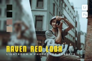 城市电影效果风光Lightroom预设Raven red look Lightroom Presets