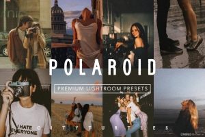 宝丽来风光胶片PS预设+LR预设套装 Polaroid Bundle - PS & LR Presets