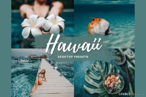 夏威夷旅拍电影人像调色Lightroom预设 HAWAII Desktop Lightroom Presets